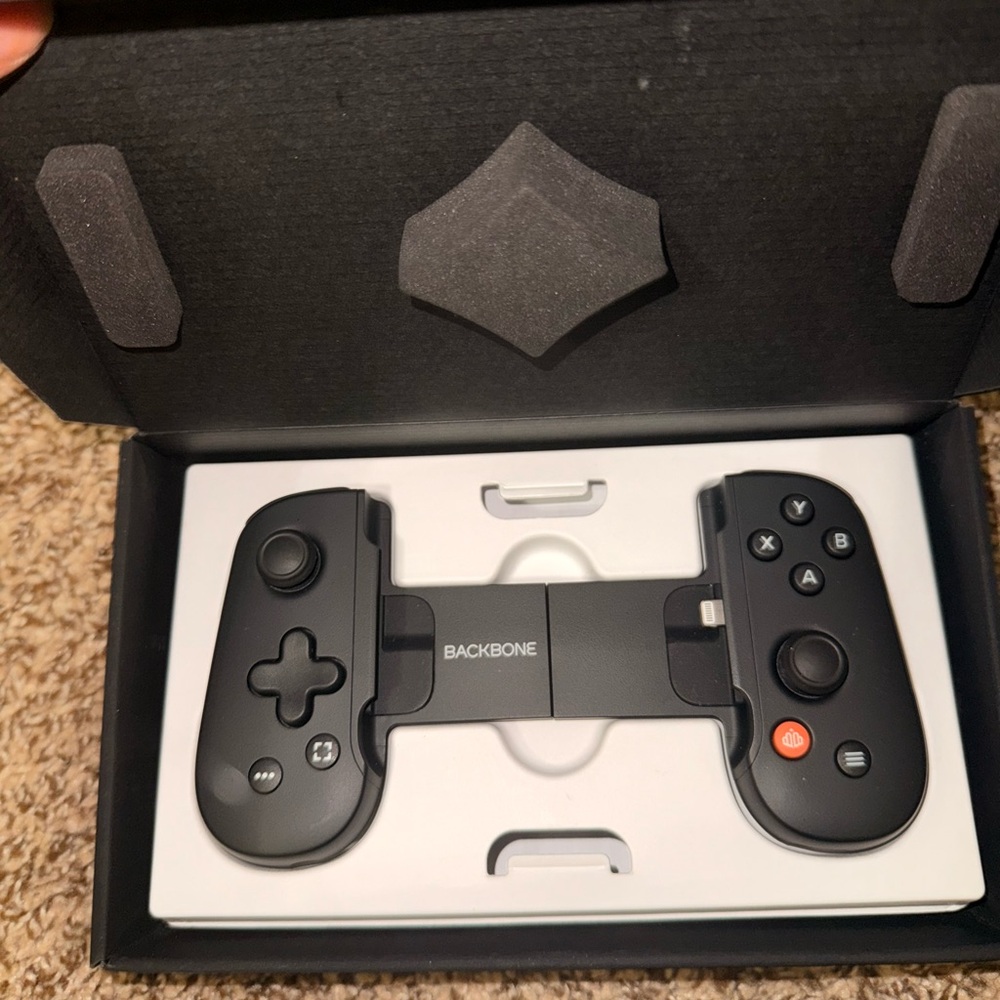 Black Handheld Gaming Console